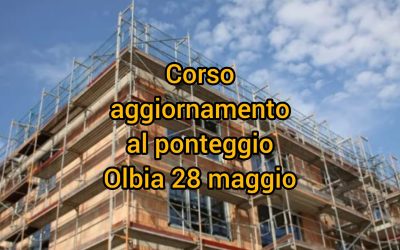 Corso di aggiornamento addetto al Ponteggio